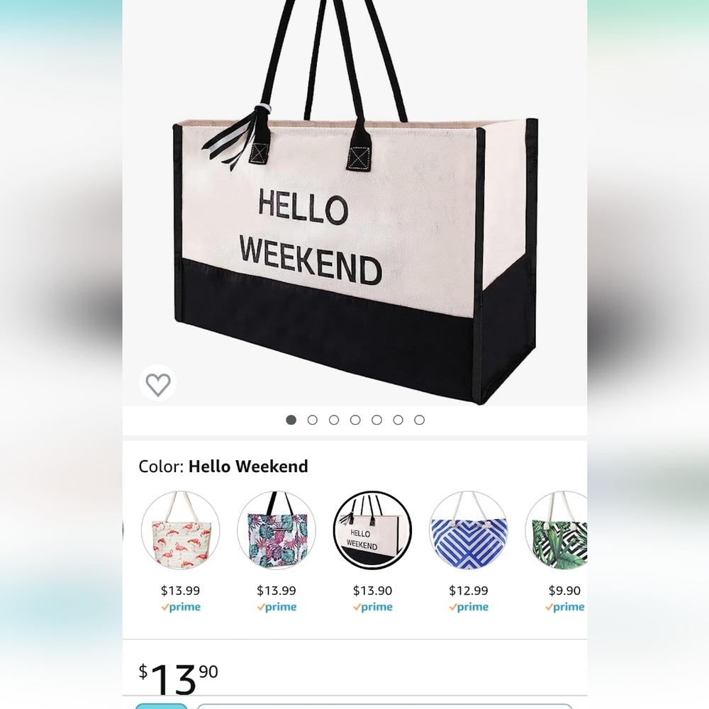 Beach Bag 🎒 NEW! - Picture 5 of 5